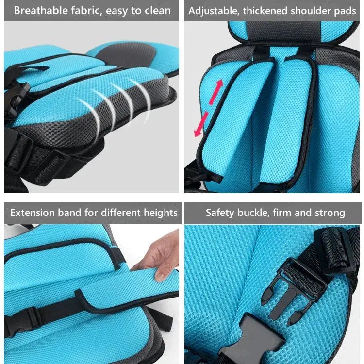 Sera Portable Car Seat | Lightweight, Foldable, Breathable Mesh 2