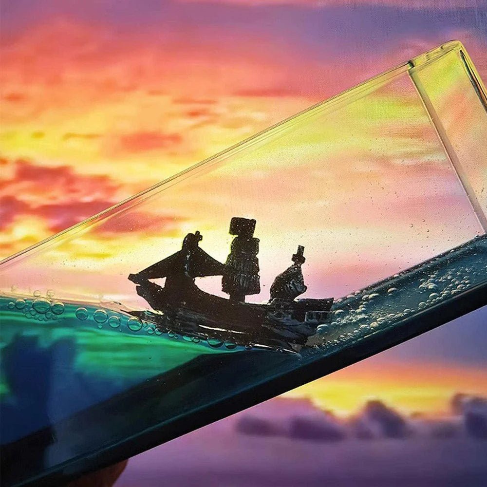 Serenity Ship Decor | Calming Liquid Motion Design 6