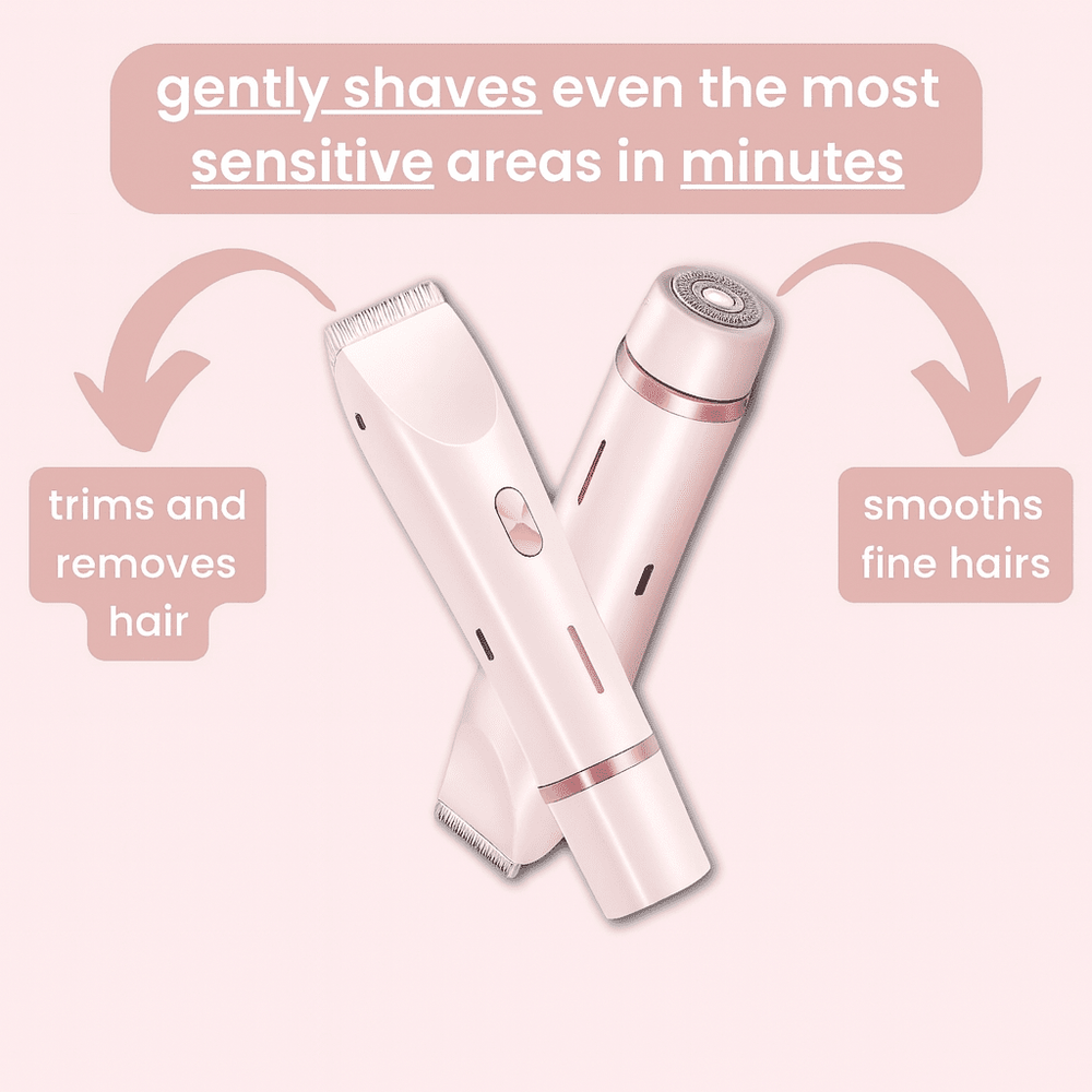 SilkSlick Electric Shaver | Waterproof, Hypoallergenic, Portable 1