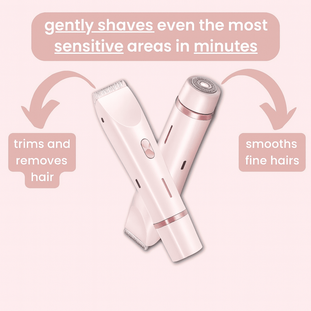 SilkSlick Electric Shaver | Waterproof, Hypoallergenic, Portable 1