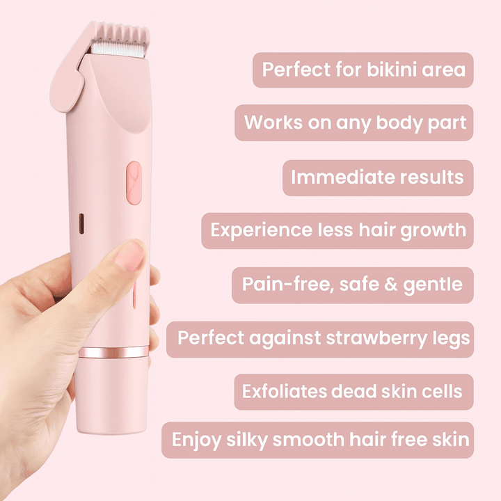 SilkSlick Electric Shaver | Waterproof, Hypoallergenic, Portable 2