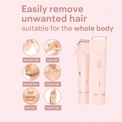 SilkSlick Electric Shaver | Waterproof, Hypoallergenic, Portable 3
