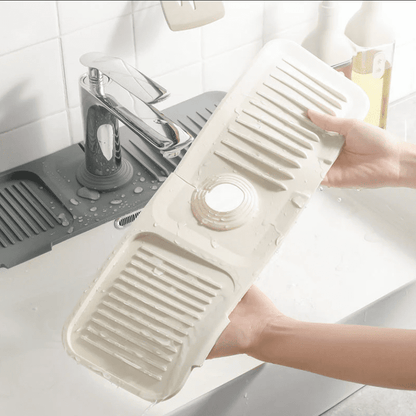 Silo Dish Drying Mat | Soft Silicone, Self-Draining Design 1