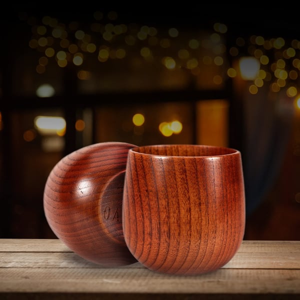 Skavix Wooden Cup | Handmade, Charred Design for Bourbon 6