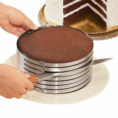 Sleek Cake Slicer | Adjustable Stainless Steel, Perfect for Layered Cakes 1