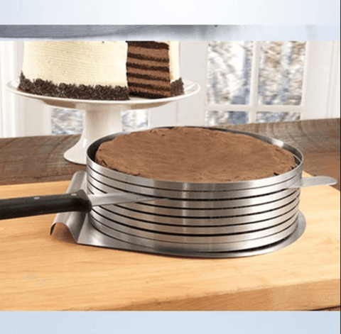 Sleek Cake Slicer | Adjustable Stainless Steel, Perfect for Layered Cakes 2