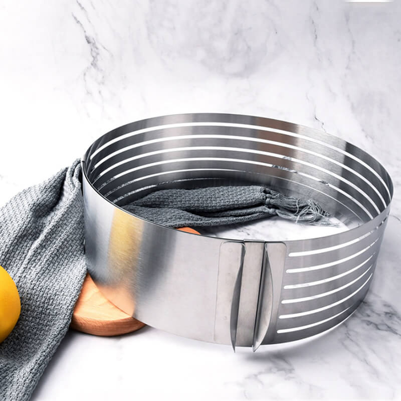 Sleek Cake Slicer | Adjustable Stainless Steel, Perfect for Layered Cakes 6