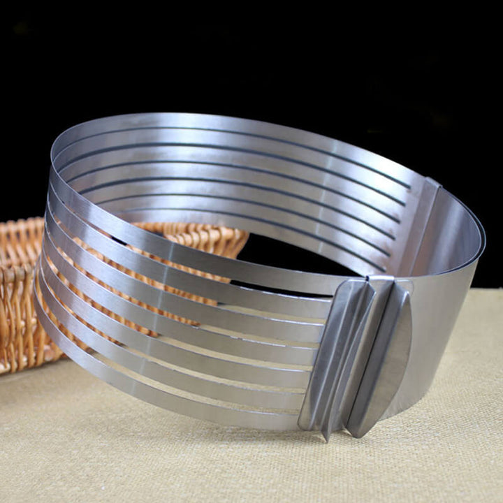 Sleek Cake Slicer | Adjustable Stainless Steel, Perfect for Layered Cakes 8