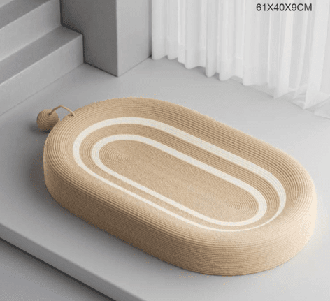 Sleek Cat Lounge | Durable Plush Scratching Bed 4