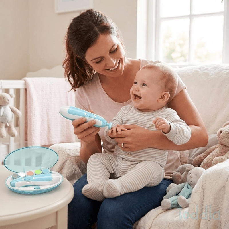 Snoozy Nail Trimmer | Whisper-Quiet, Safe Design for Babies and Toddlers 2