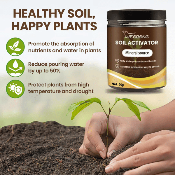 Sola Surge Soil Booster | Organic Nutrient Formula for Rapid Plant Growth 0