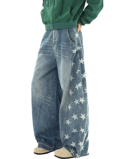 Stellar Wide Leg Jeans Women | Lightweight Denim, Trendy High Waisted Fit 2