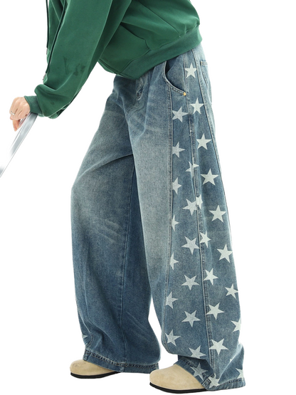 Stellar Wide Leg Jeans Women | Lightweight Denim, Trendy High Waisted Fit 3
