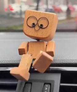 SwayBuddy Wooden Decor | Handcrafted Motion-Activated Ornaments 6