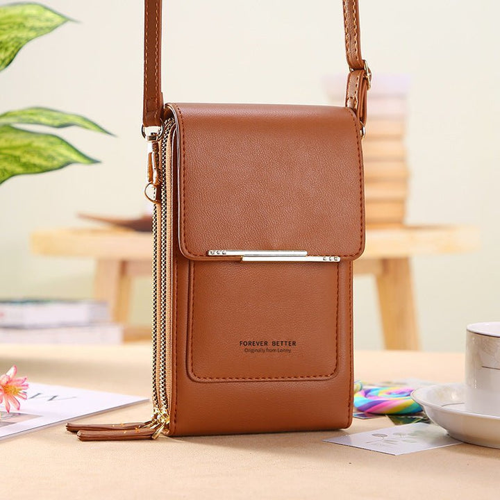 Tango Crossbody Bag | PU Leather, Stylish Black Design 11