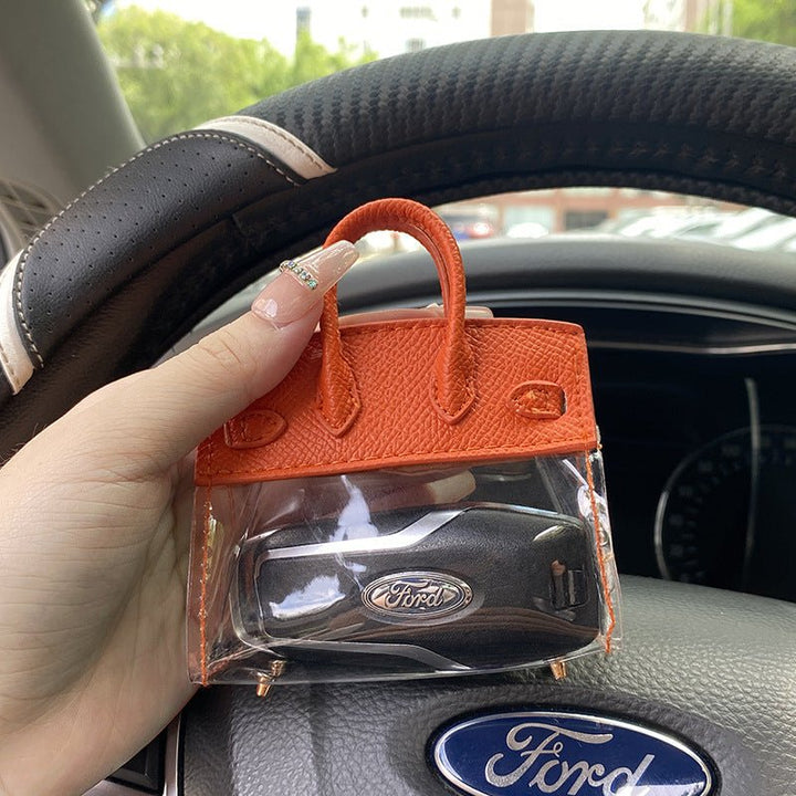 Tara Key Holder | Microfiber Leather, Chic Design 0