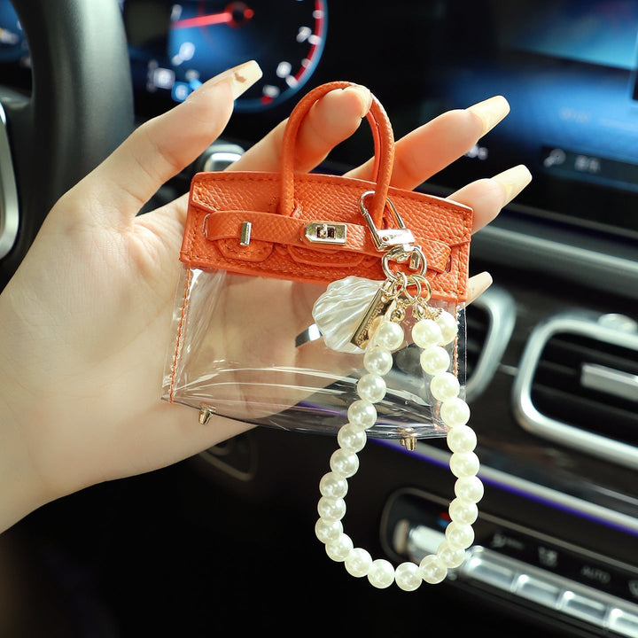 Tara Key Holder | Microfiber Leather, Chic Design 4