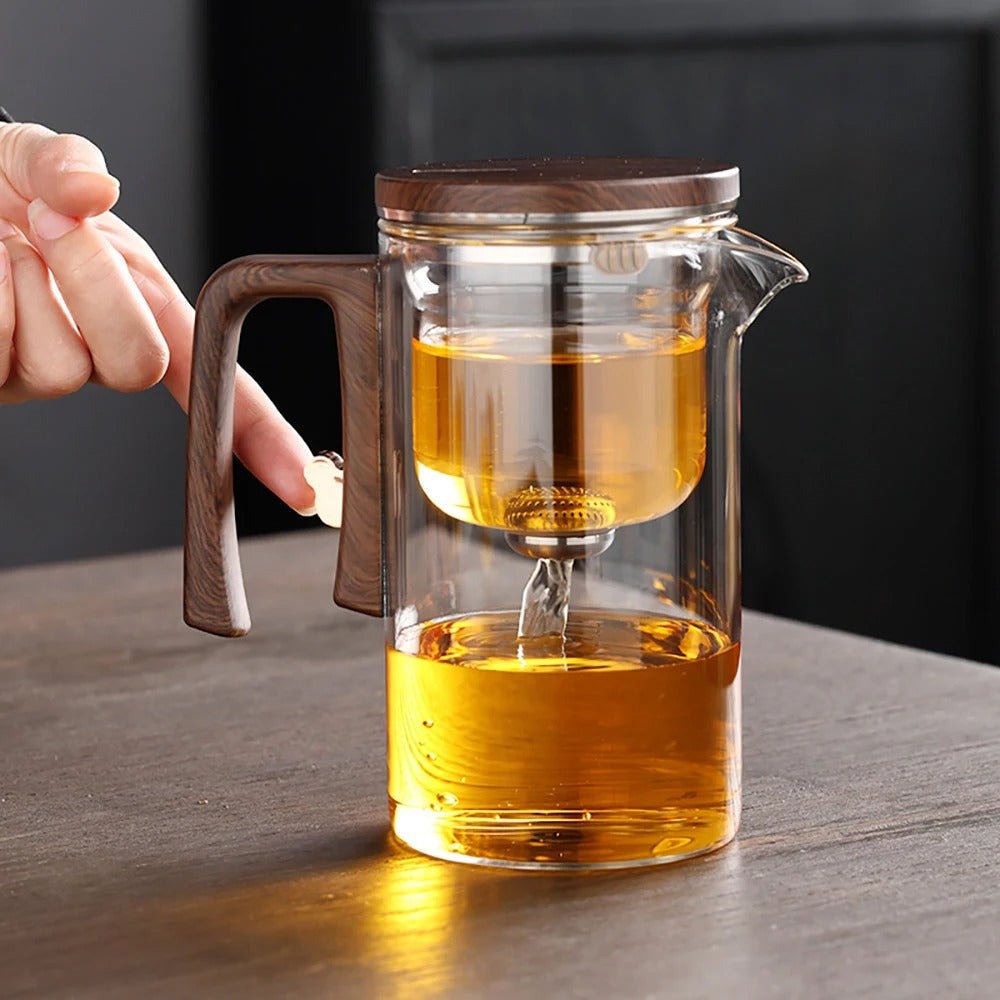 Tera Tea Brewer | Borosilicate Glass, Effortless Brewing 1