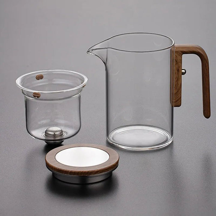 Tera Tea Brewer | Borosilicate Glass, Effortless Infusion 6