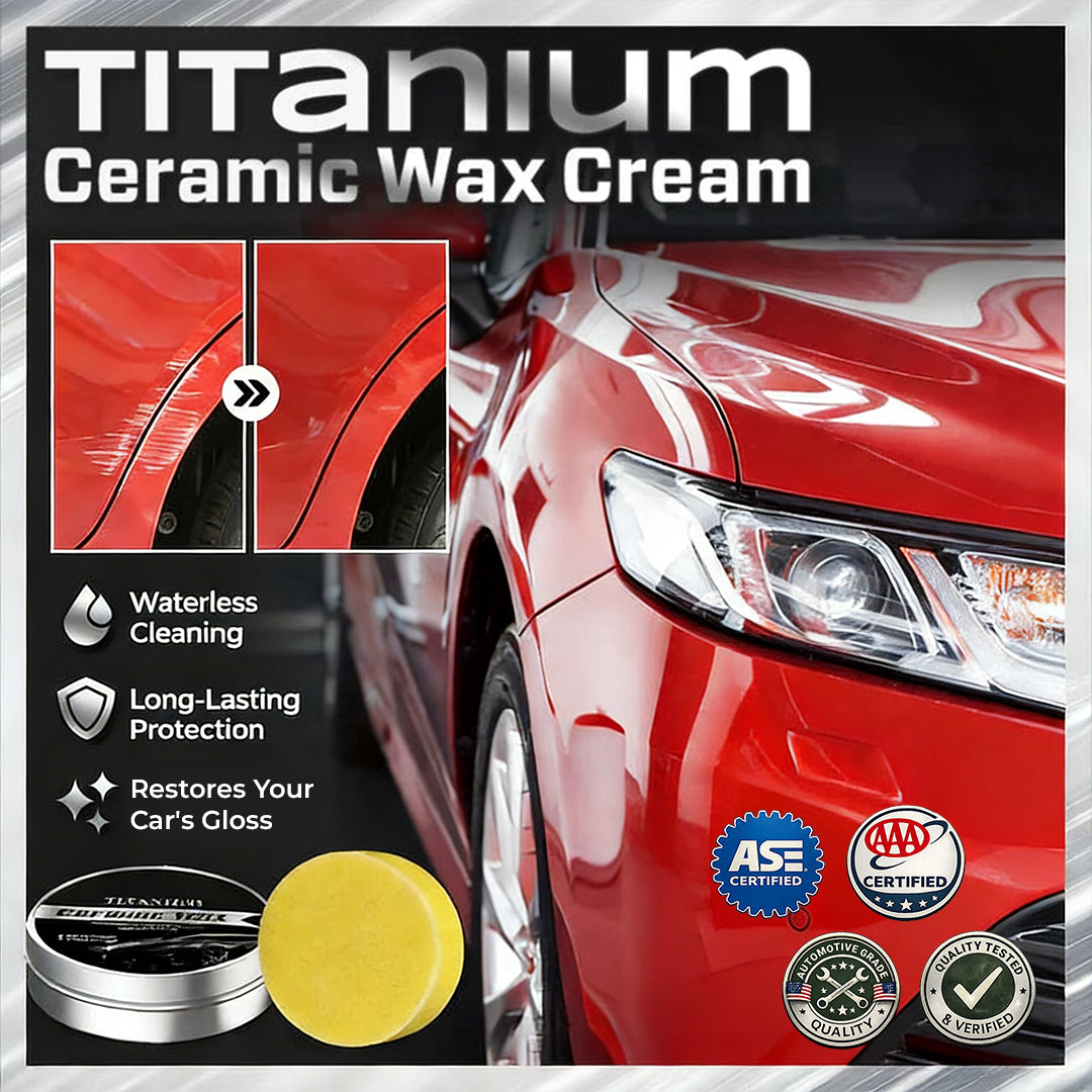 Titanium Ceramic Wax | 9H Protection, Mirror Gloss Finish 0