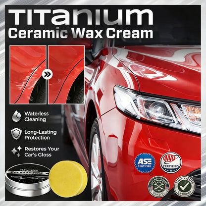 Titanium Ceramic Wax | 9H Protection, Mirror Gloss Finish 0