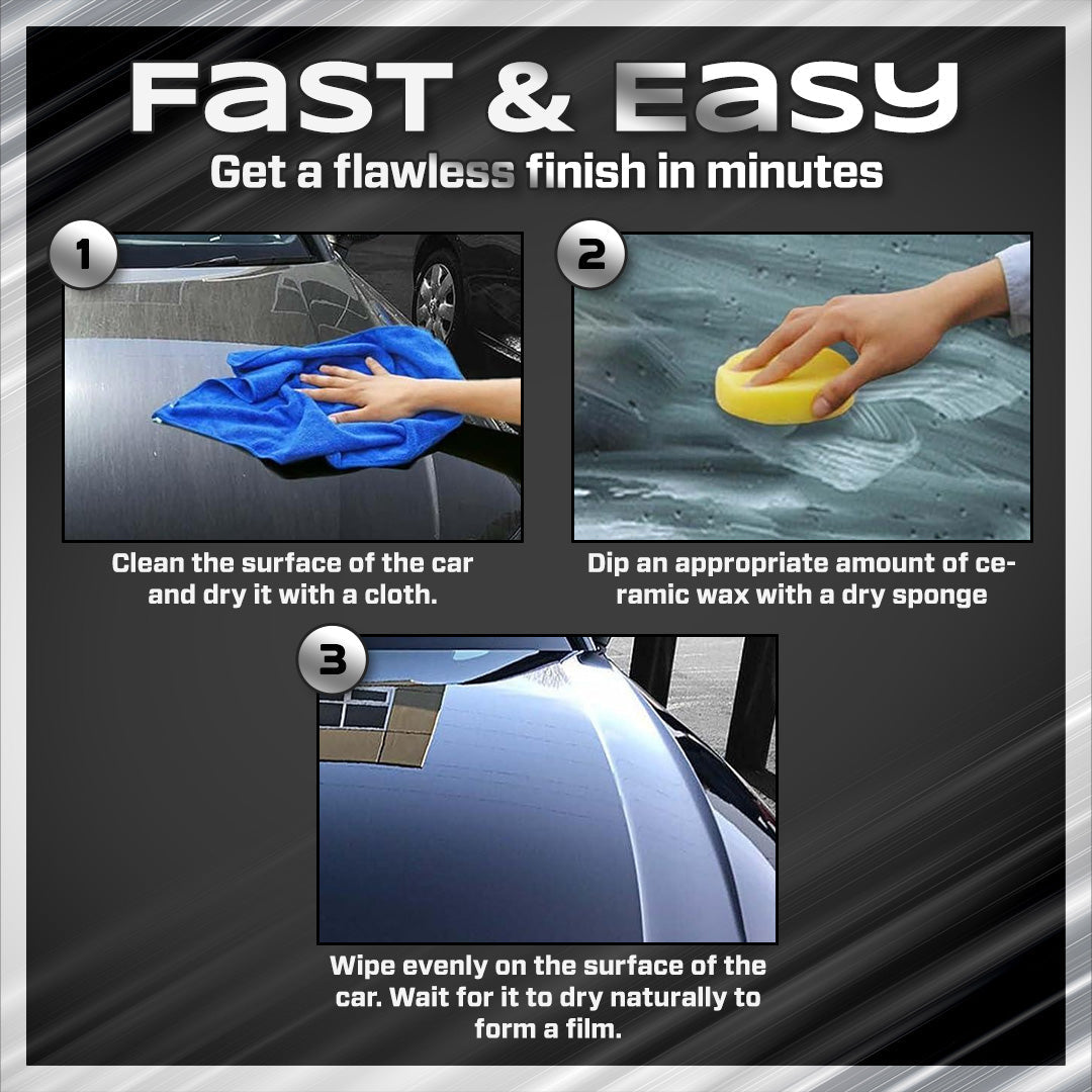 Titanium Ceramic Wax | 9H Protection, Mirror Gloss Finish 2