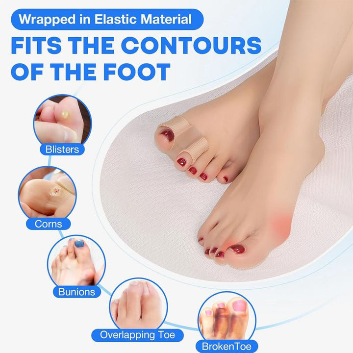 Tova Toe Spacers | Silicone Separators for Bunions, Invisible Comfort 2