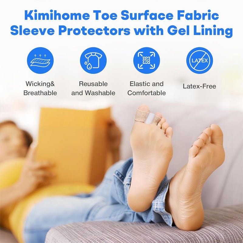 Tova Toe Spacers | Silicone Separators for Bunions, Invisible Comfort 3