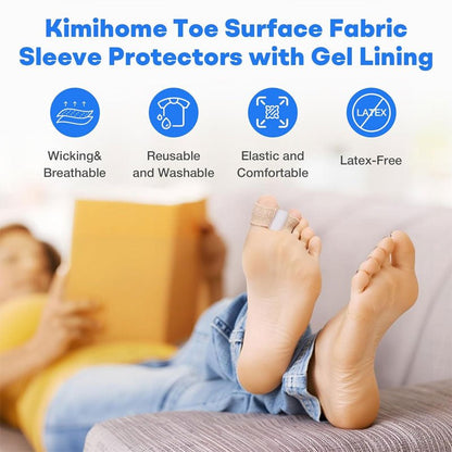 Tova Toe Spacers | Silicone Separators for Bunions, Invisible Comfort 3