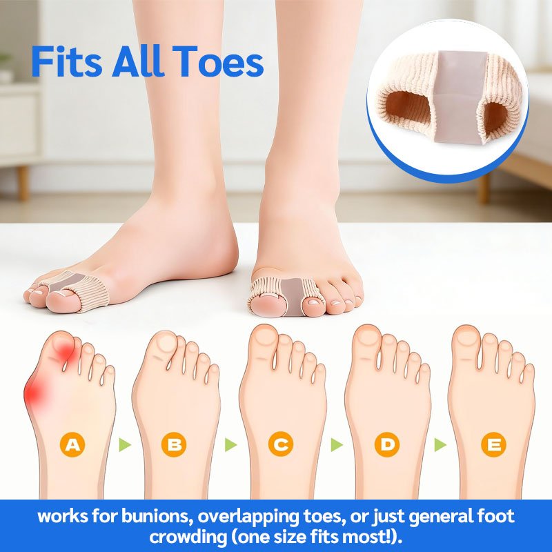 Tova Toe Spacers | Silicone Separators for Bunions, Invisible Comfort 4