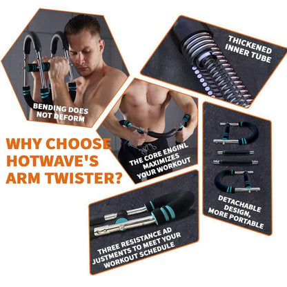 Trek Arm Trainer | Multi-Functional Strength Equipment, High-Strength Metal Spring 4