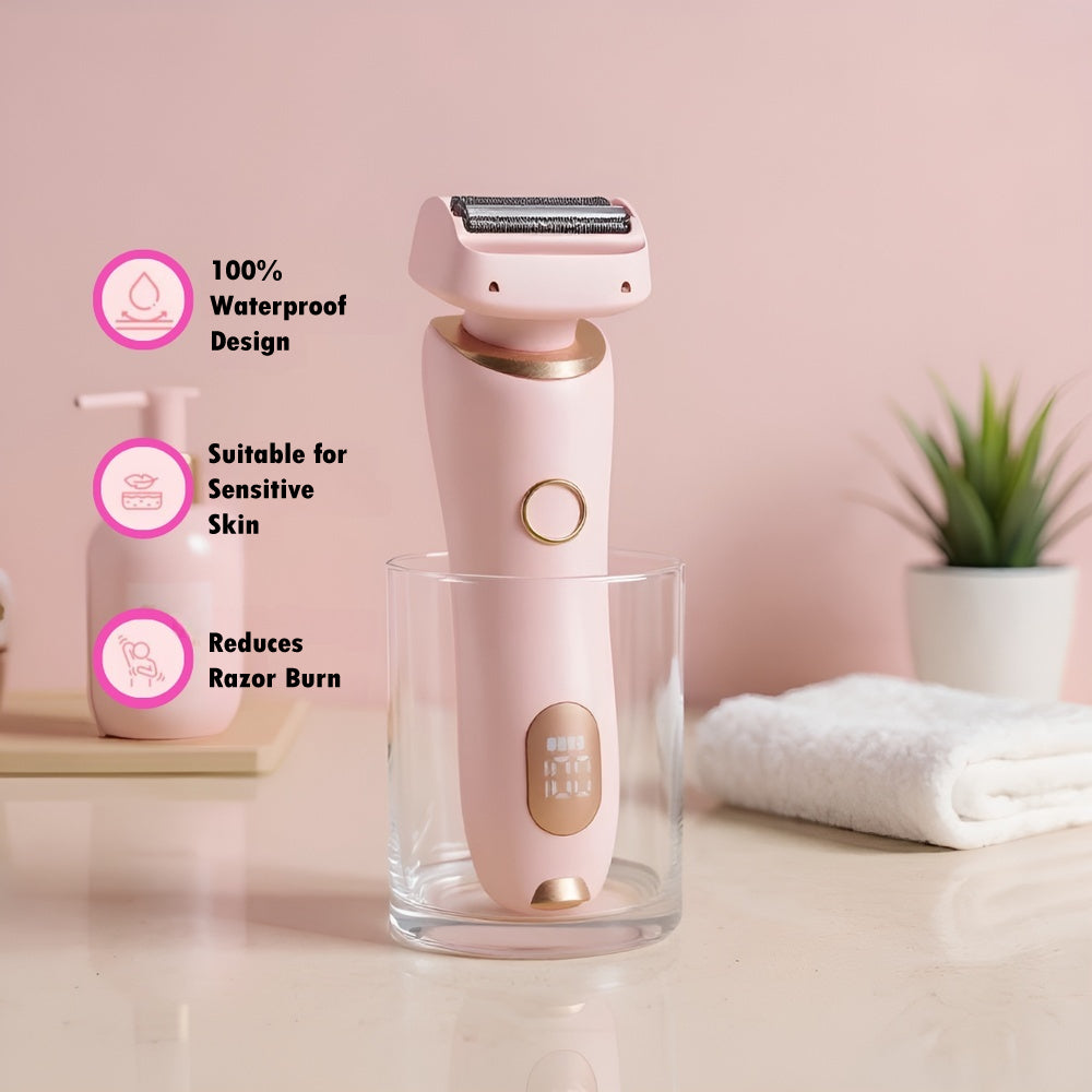 Vera Electric Razor | 2-in-1 Waterproof, Gentle on Sensitive Skin 1