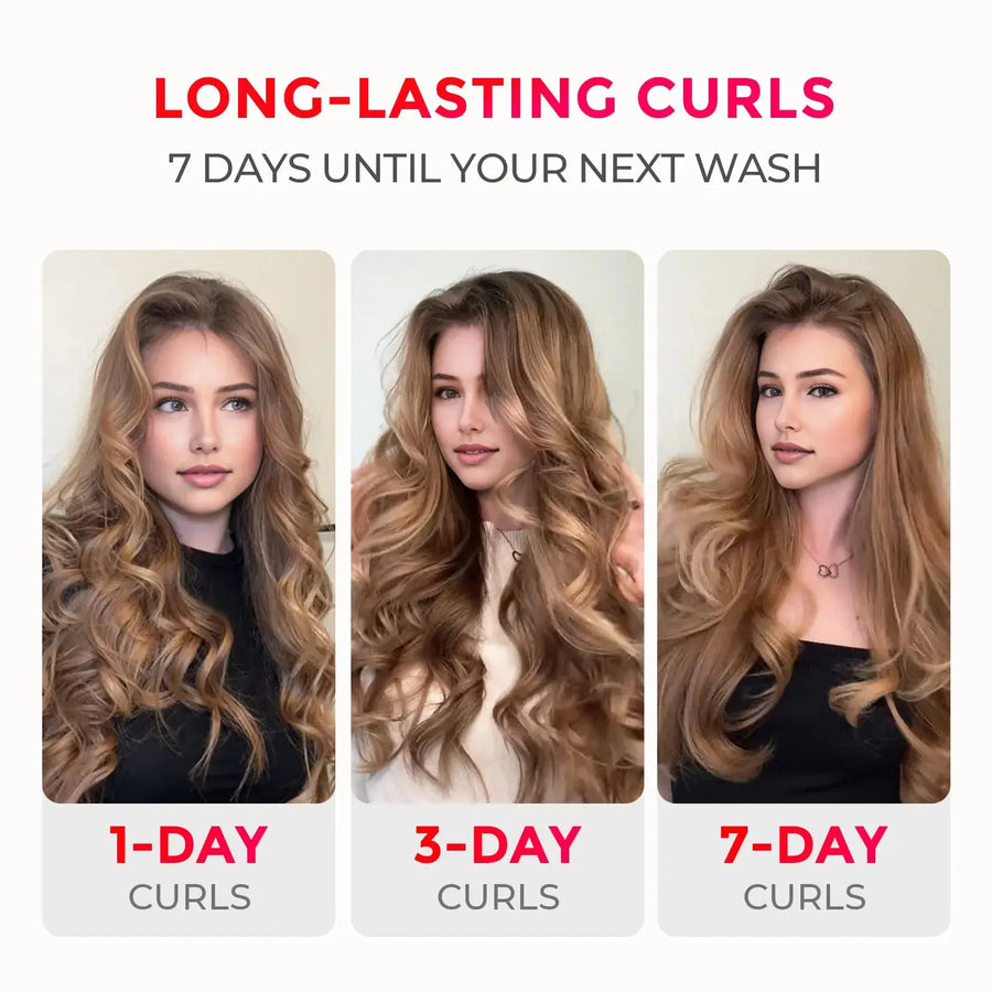Vera EverCurl Hair Styler | Professional Anti-Tangle Technology, 3 Heat Levels, Compact Design 3