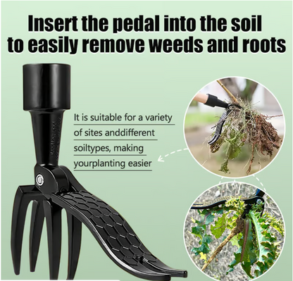 Wanda Garden Tool | Ergonomic Weed Remover with Four-Claw Grip 0
