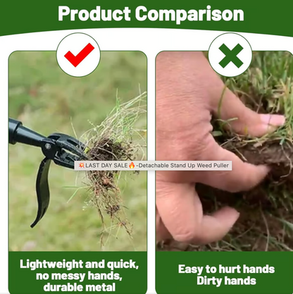 Wanda Garden Tool | Ergonomic Weed Remover with Four-Claw Grip 5