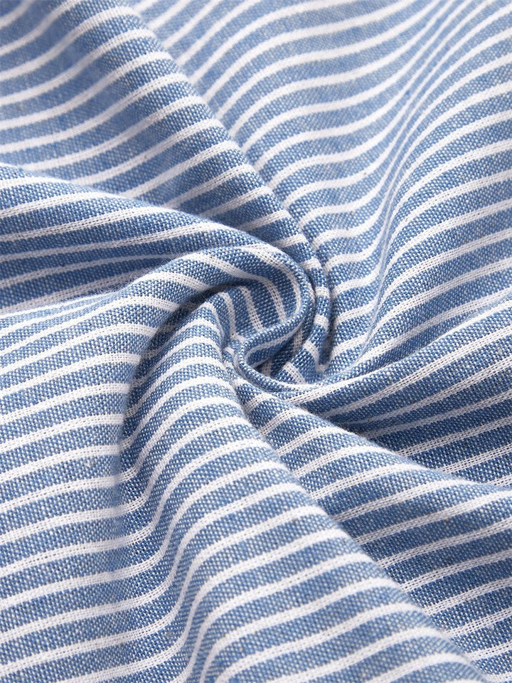 Waver Midi Dress | Lightweight Striped Design 3