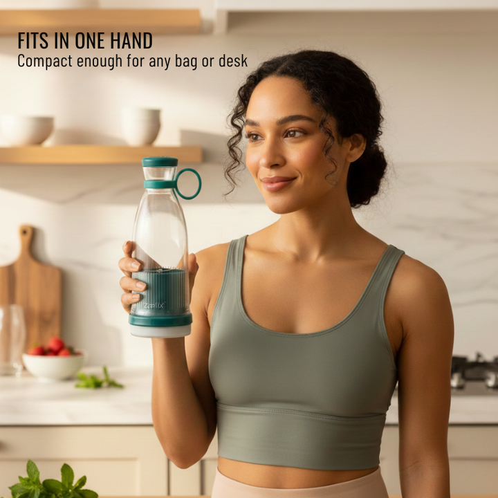 Zesty Portable Blender | 18,000 RPM, Self-Cleaning, BPA-Free Bottle 3