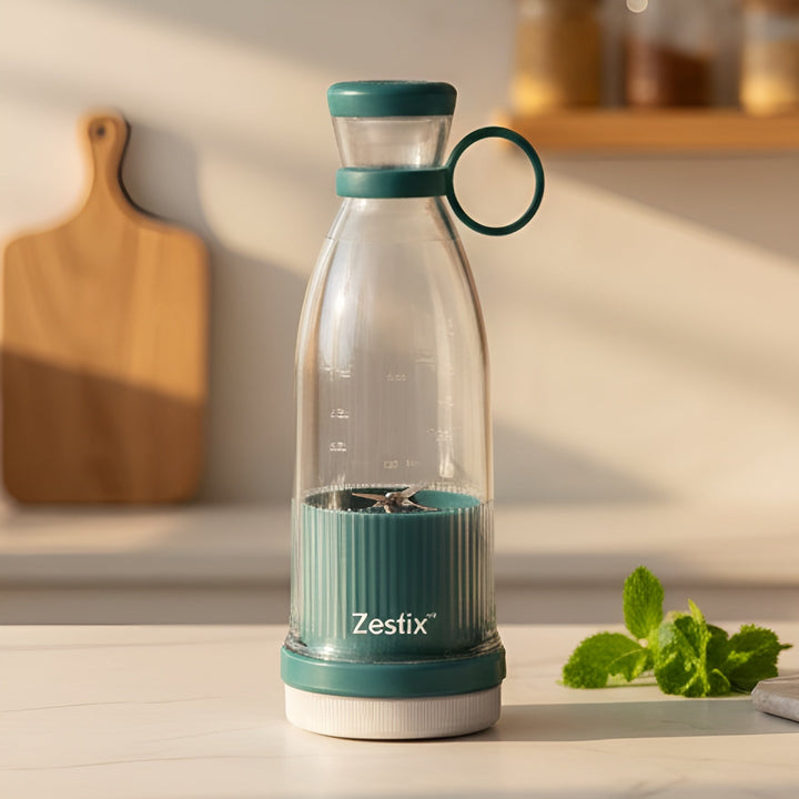 Zesty Portable Blender | 18,000 RPM, Self-Cleaning, BPA-Free Bottle 8