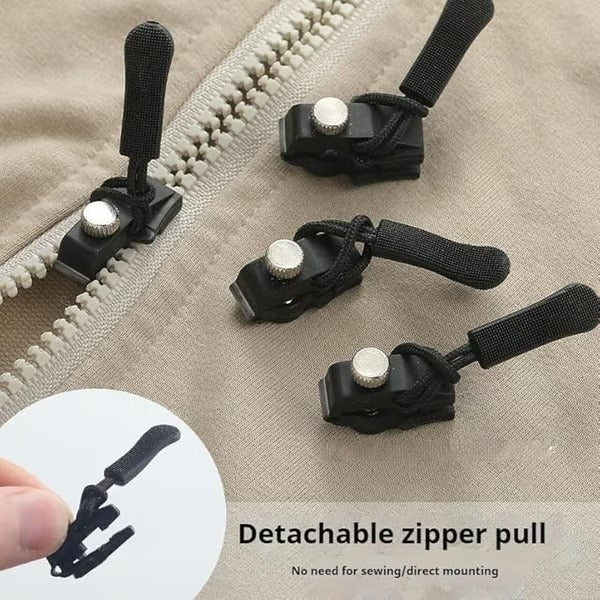 Zylo Zipper Repair Tool | Universal Fit, Durable Metal Zip Repair Kit 7