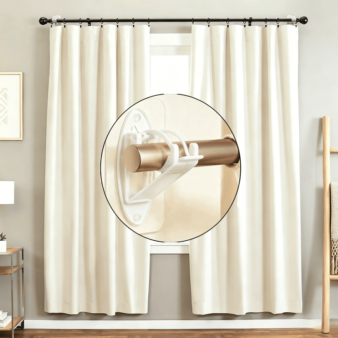 Adhesive Curtain Rod Brackets Product Image 06