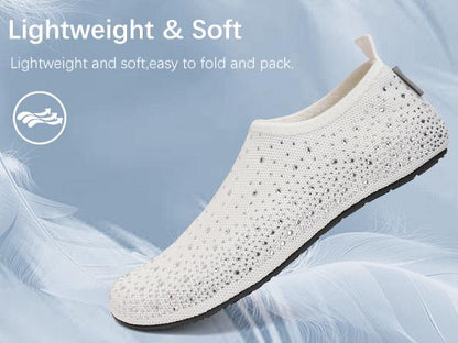 Aeris Knit Water Shoes Tpr Grip Slip On Aqua Socks Product Image 02