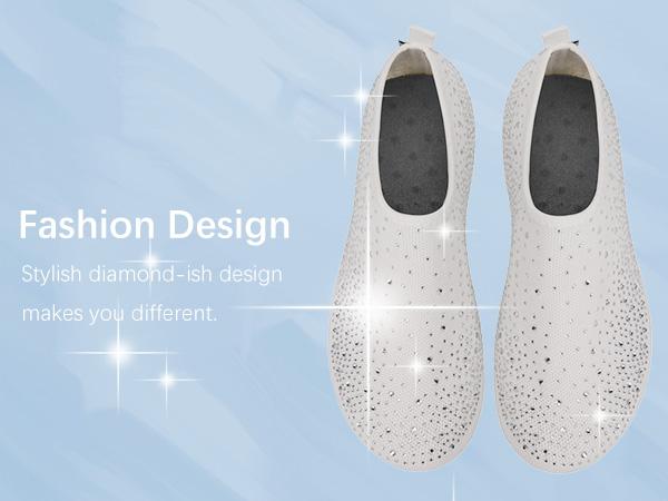 Aeris Knit Water Shoes Tpr Grip Slip On Aqua Socks Product Image 03