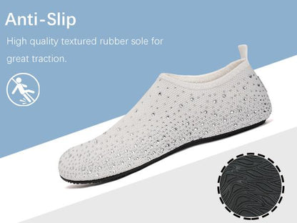 Aeris Knit Water Shoes Tpr Grip Slip On Aqua Socks Product Image 05