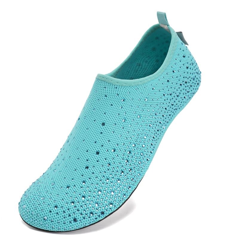Aeris Knit Water Shoes Tpr Grip Slip On Aqua Socks Product Image 08