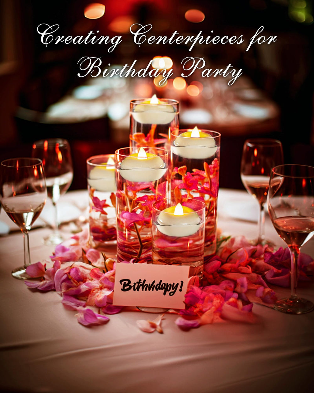 Ambient Floating Led Candles Set Of Six Product Image 02