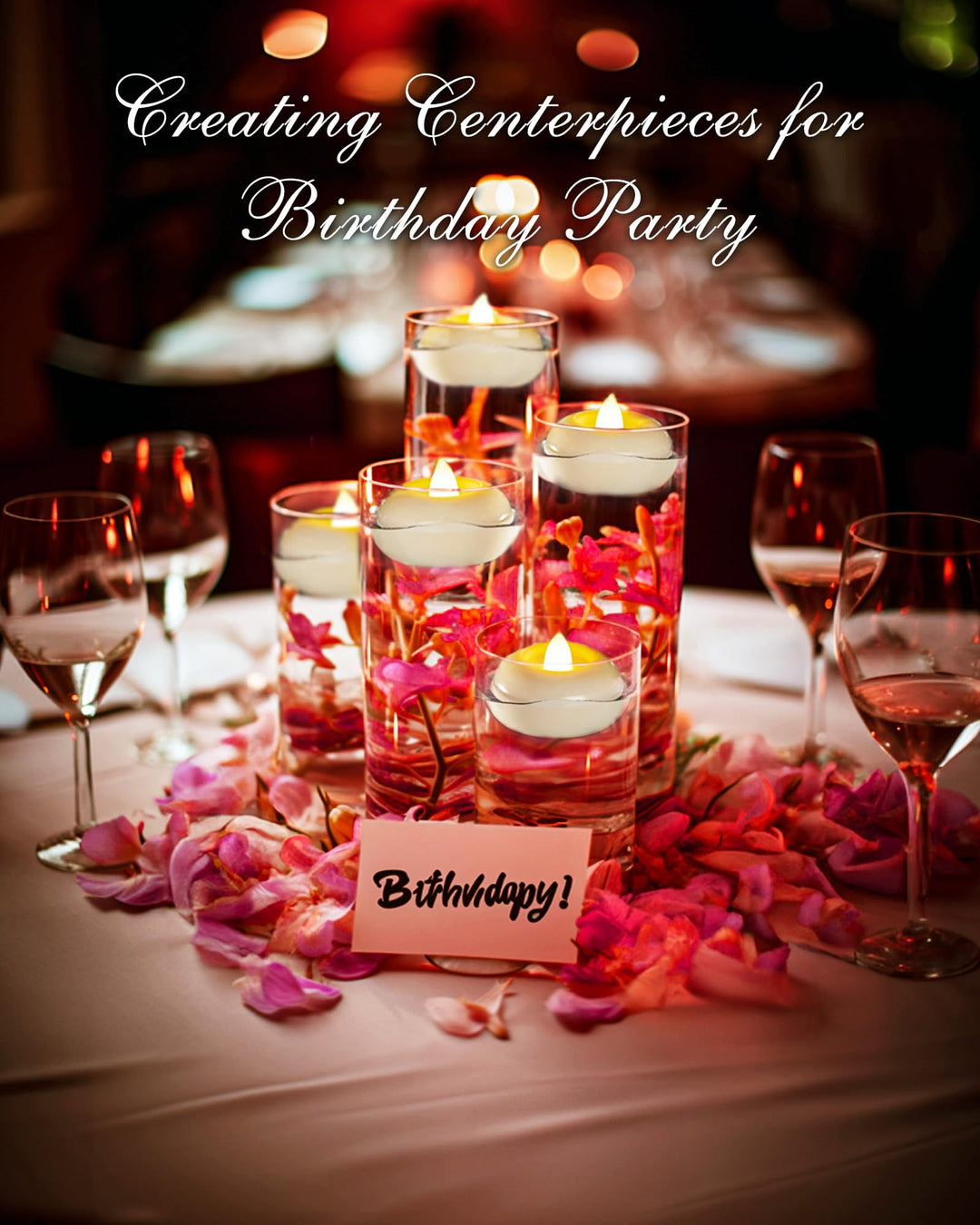 Ambient Floating Led Candles Set Of Six Product Image 02