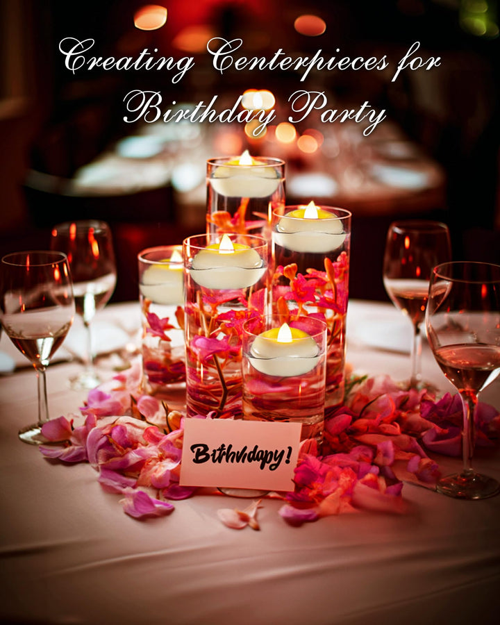 Ambient Floating Led Candles Set Of Six Product Image 02