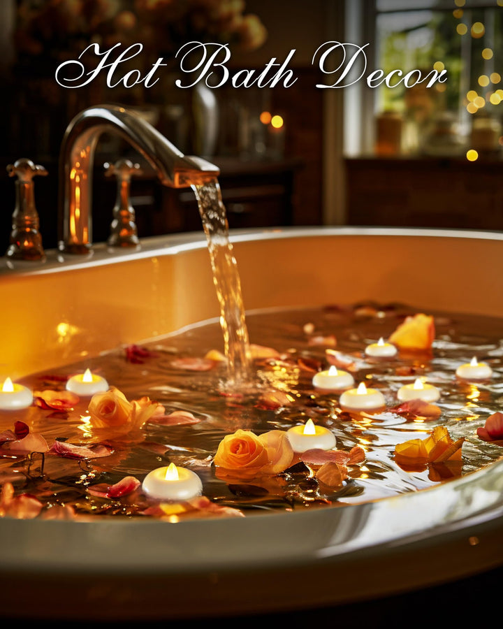 Ambient Floating Led Candles Set Of Six Product Image 05
