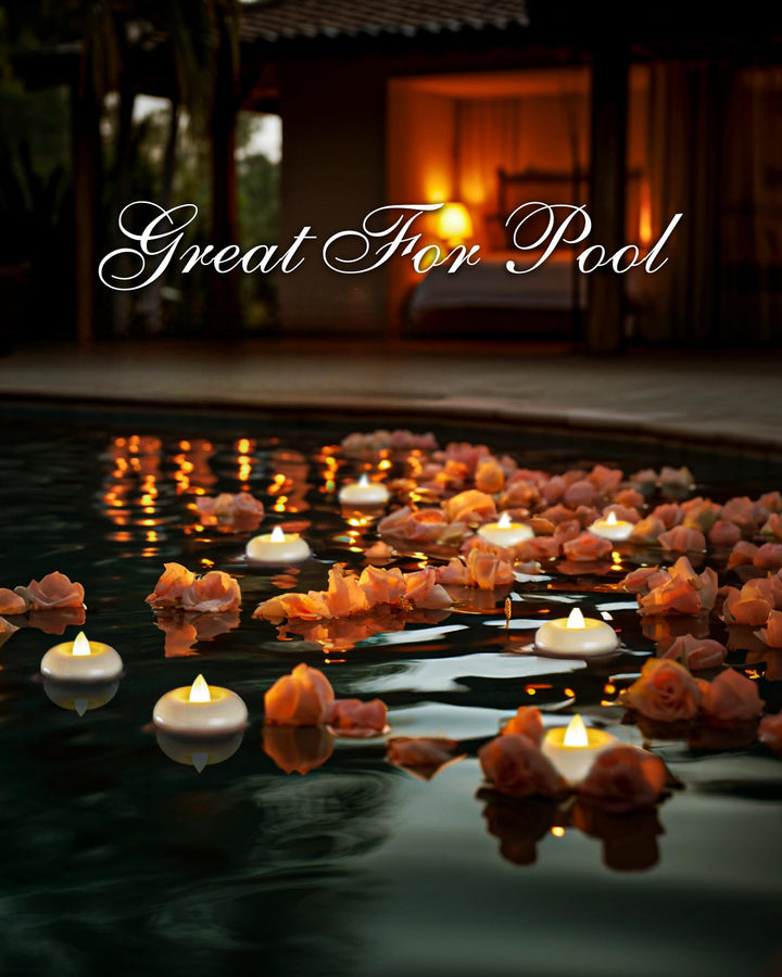 Ambient Floating Led Candles Set Of Six Product Image 06