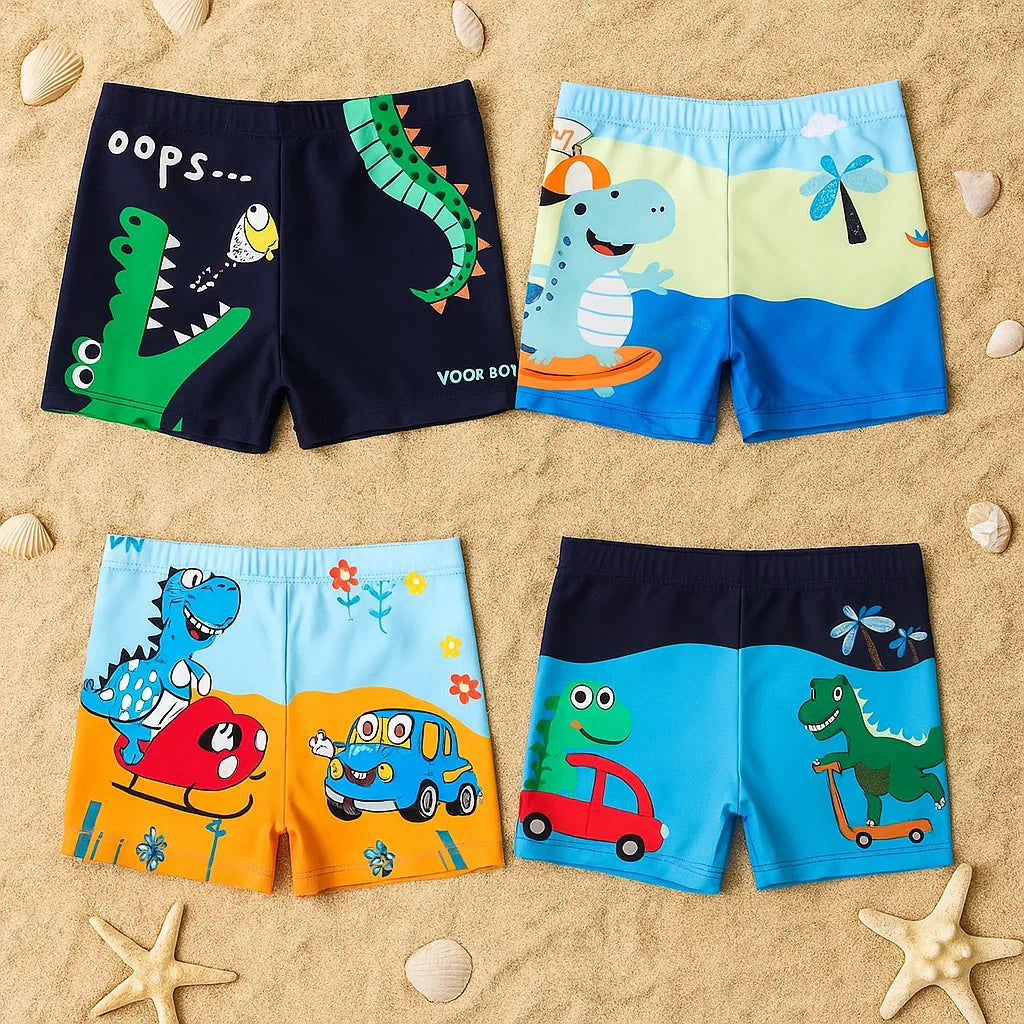 Four pairs of children&